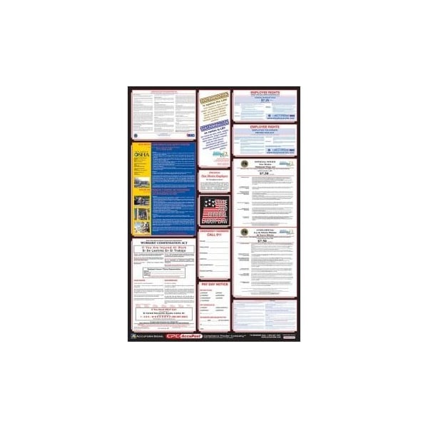 Accuform OSHA SAFETY POSTER COMBO STATE, PPG300NM PPG300NM - main